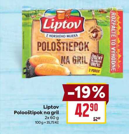 Liptov Polooštipok na gril 2x 60 g 