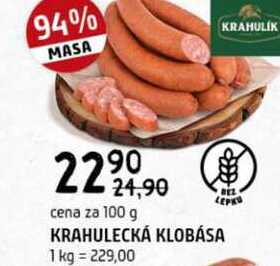 Krahulecká klobása 100g
