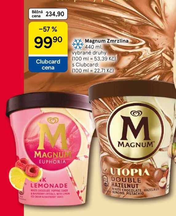 Magnum zmrzlina, 440 ml 