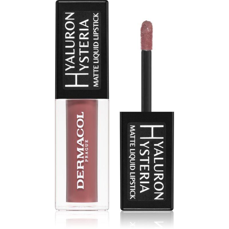 Dermacol Hyaluron Hysteria matná tekutá rtěnka odstín 06 4.5 ml