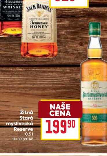 Žitná Stará myslivecká Reserve 0,5l