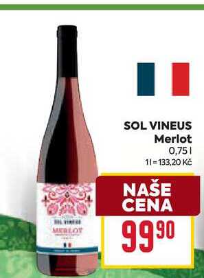 SOL VINEUS Merlot 0,75l