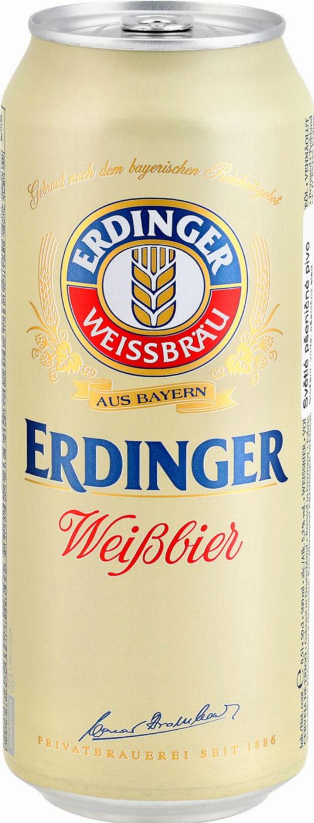 ERDINGER Pivo světlé pšeničné