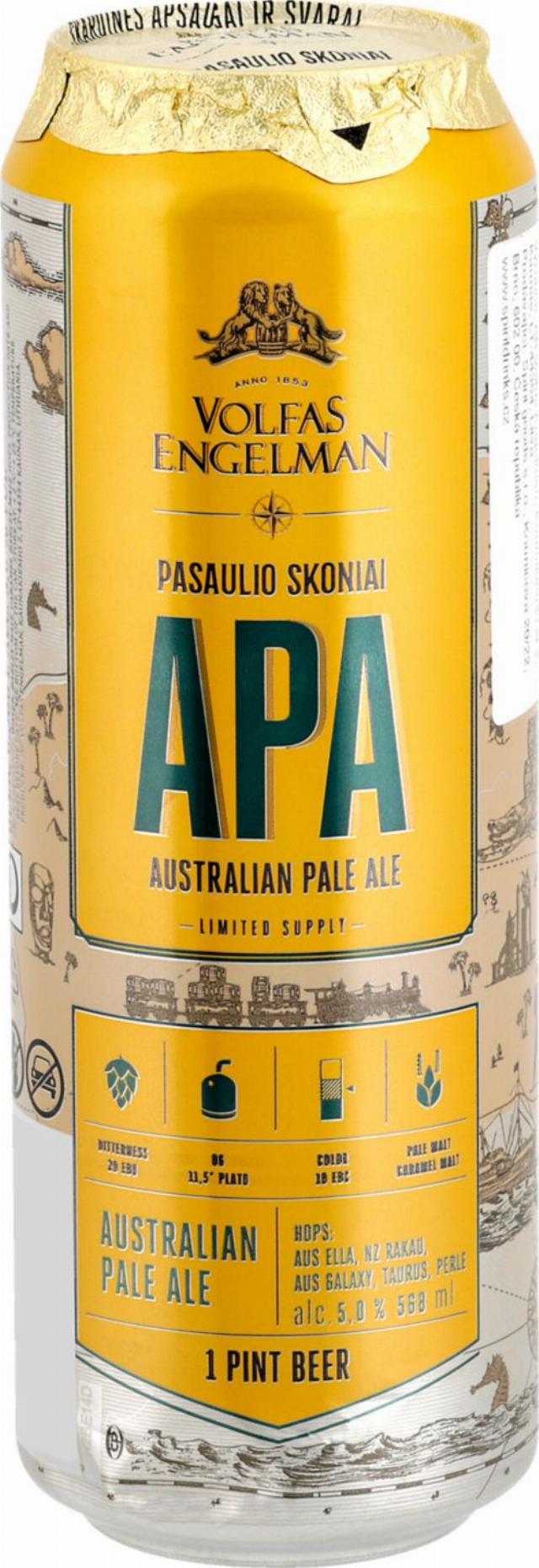 Volfas Engelman APA Pivo APA