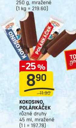 POLÁRKÁČEK různé druhy 45 ml