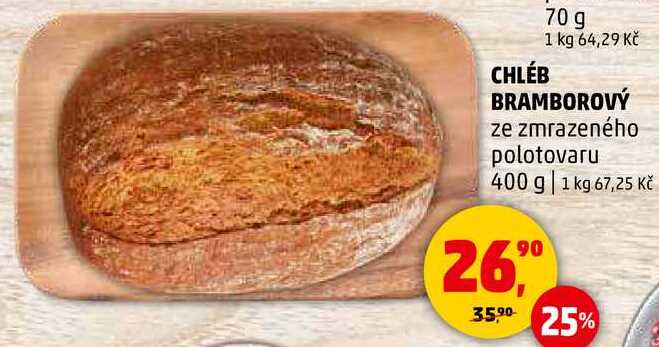 CHLÉB BRAMBOROVÝ, 400 g