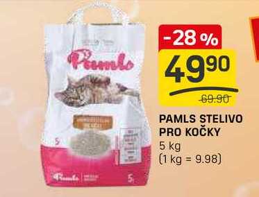 PAMLS STELIVO PRO KOČKY 5 kg 