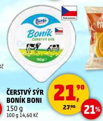 ČERSTVÝ SÝR BONÍK BONI, 150 g 