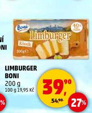 LIMBURGER BONI, 200 g  