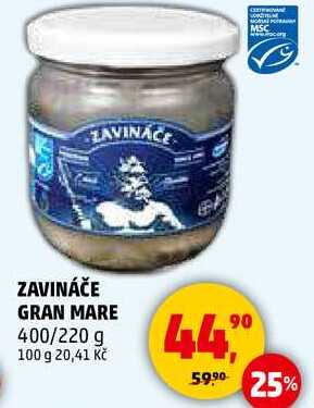 ZAVINÁČE GRAN MARE, 400/220 g 