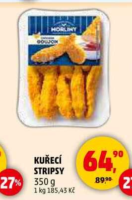 KUŘECÍ STRIPSY, 350 g 
