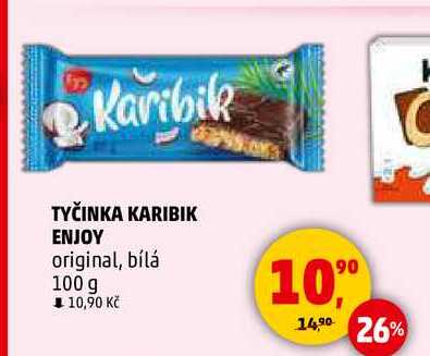 TYČINKA KARIBIK ENJOY original, 100 g