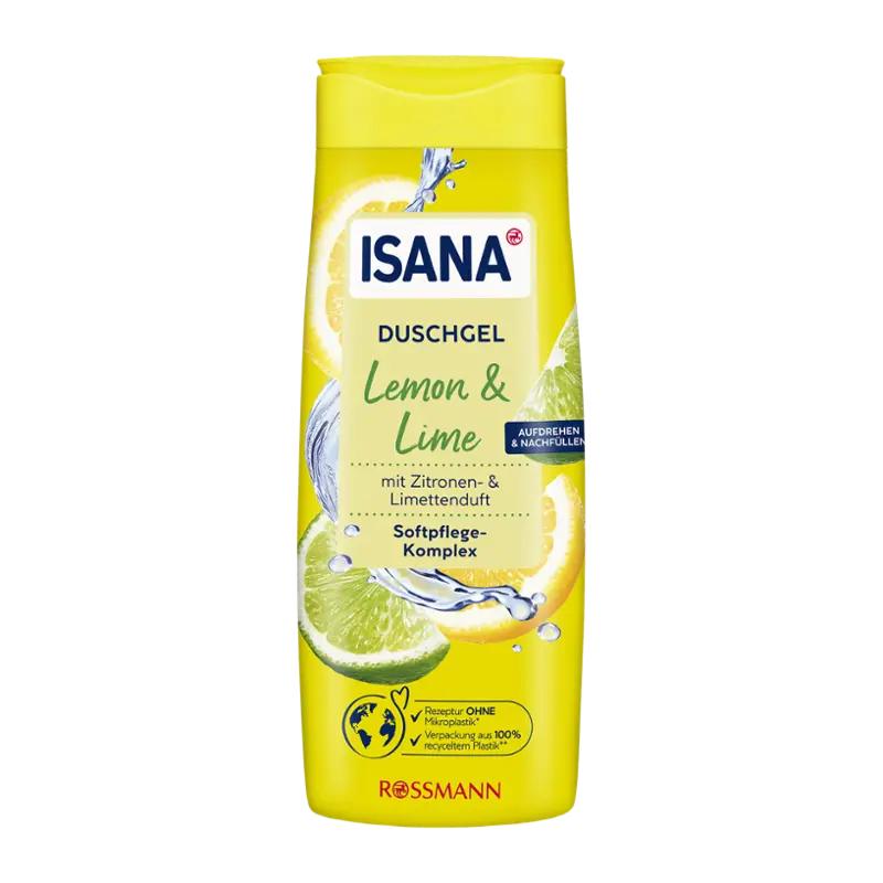 ISANA Sprchový gel Citron a limetka, 300 ml