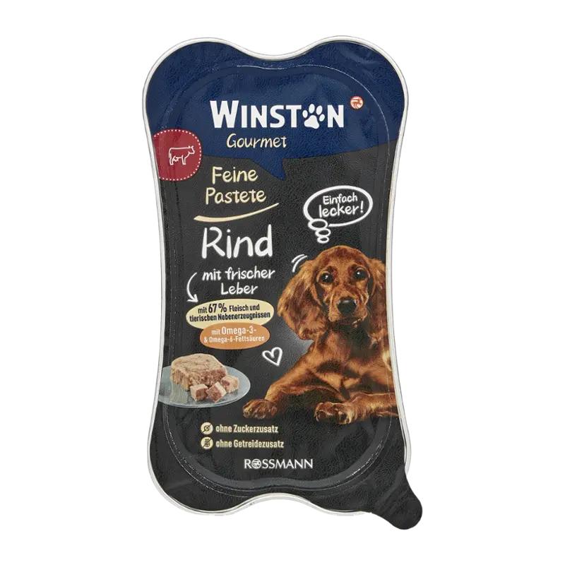 Winston Vanička pro psy Gourmet hovězí s čerstvými játry, 175 g