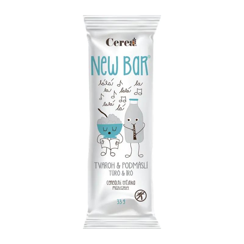 Cerea Cereální tyčinka NEW BAR tvaroh & jogurt, 33 g