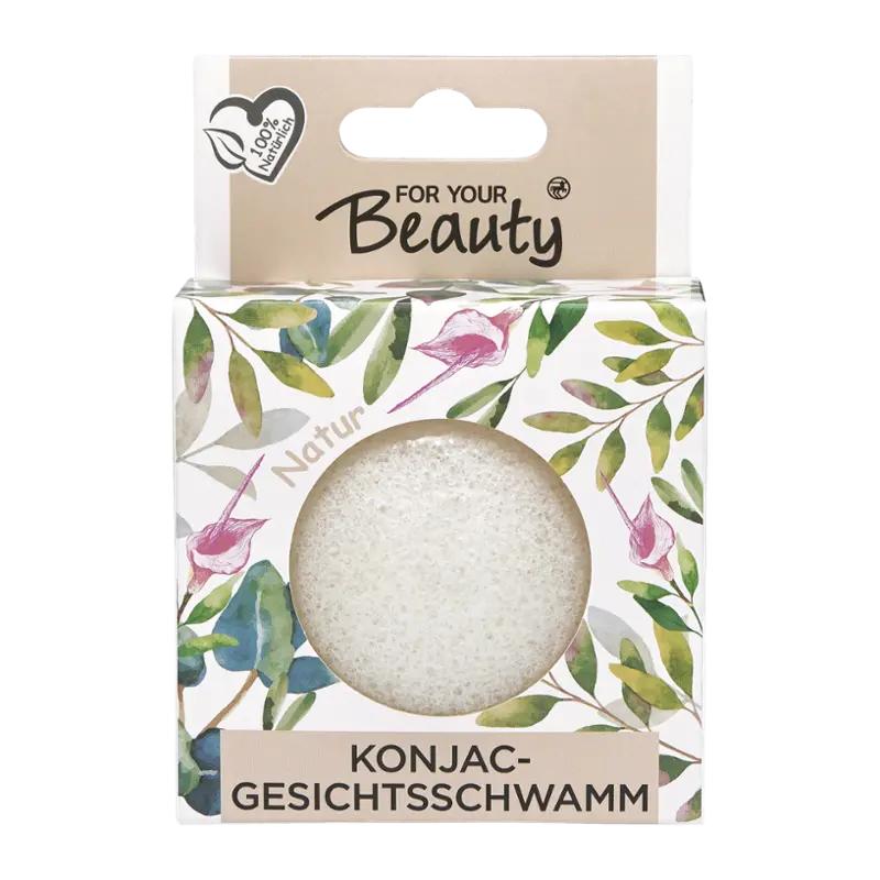 for your Beauty Houbička na čištění obličeje, různé druhy, 1 ks