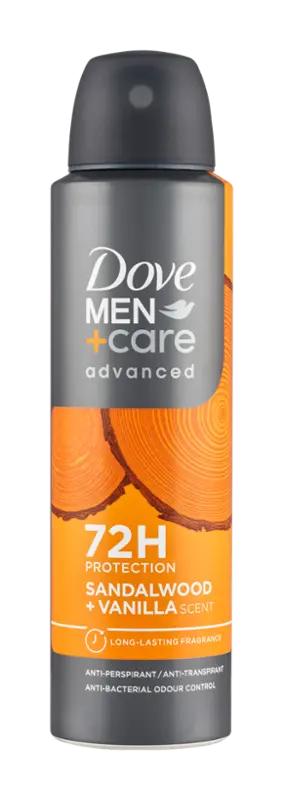 Dove Men Antiperspirant sprej pro muže Sandalwood &Vanilla, 150 ml