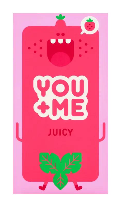 YOU & ME Kondomy s jahodovou vůní Juicy, 12 ks