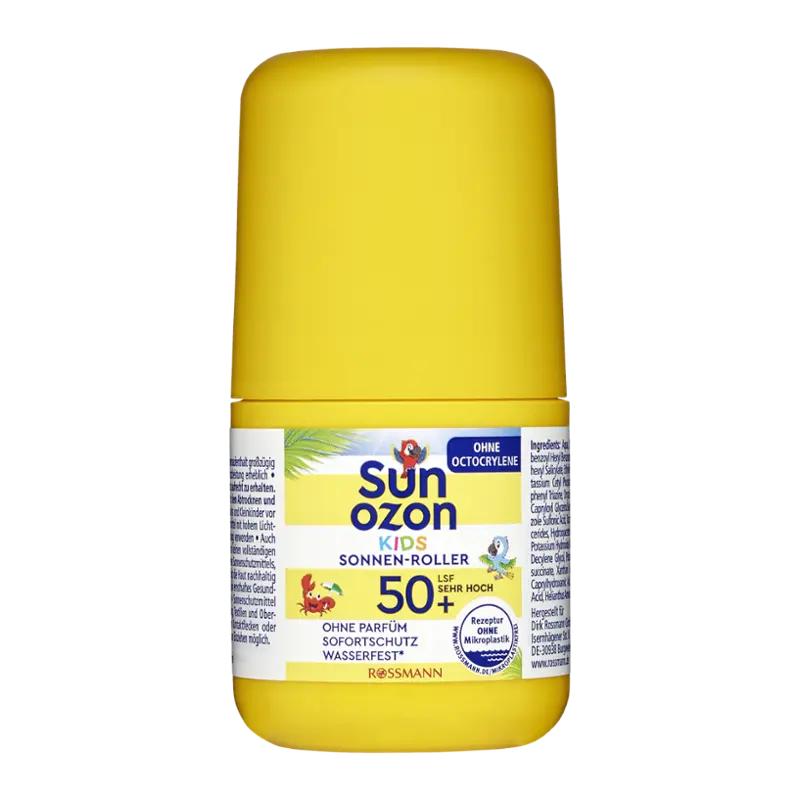 Sunozon Dětský roll-on na opalování SPF50+, 50 ml