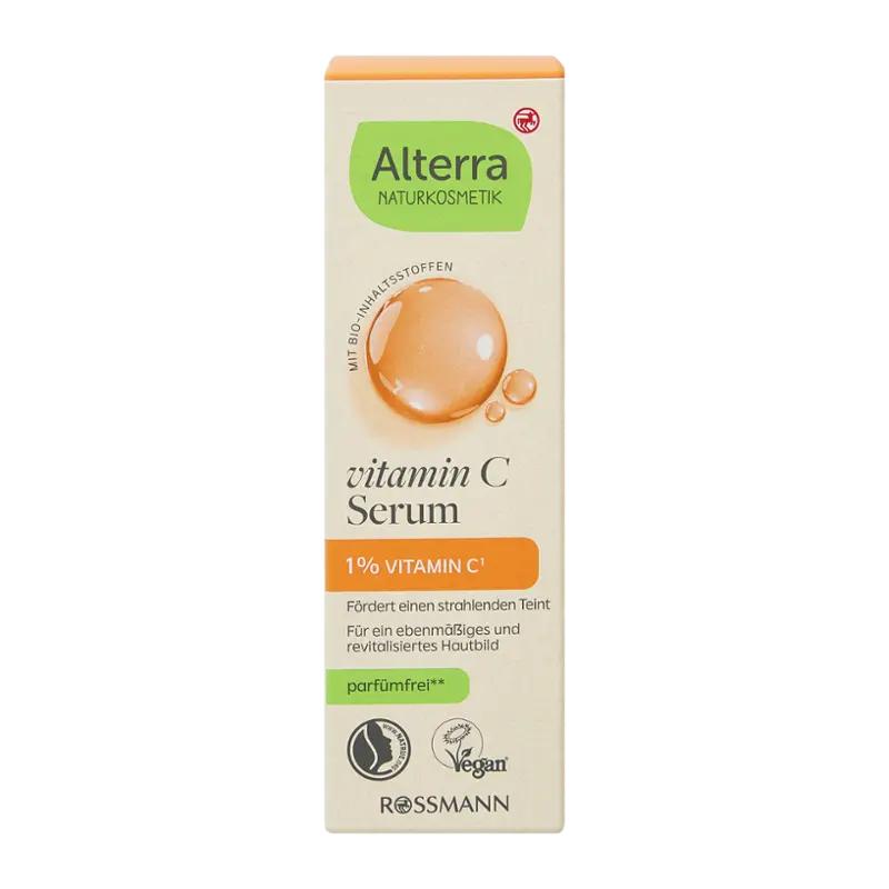 Alterra Naturkosmetik Pleťové sérum s vitaminem C, 30 ml