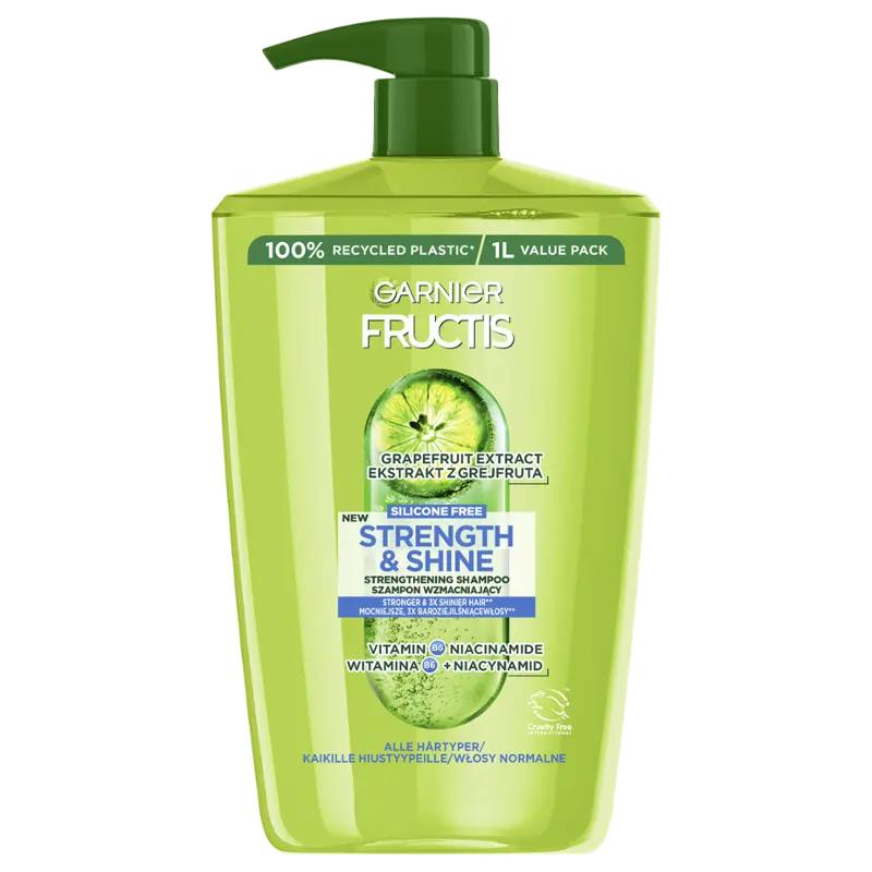 Fructis Šampon Shine & Strength, 1 l