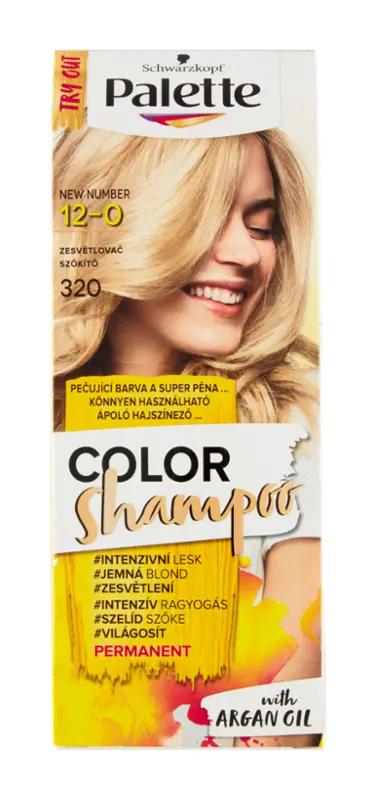 Palette Barva na vlasy Color Shampoo 12-0 (320) zesvětlovač, 1 ks