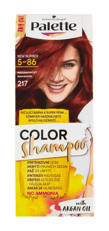 Palette Barva na vlasy Color Shampoo 5-86 (217) mahagonový, 1 ks