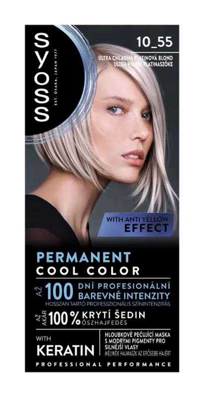 Syoss Barva na vlasy 10_55 ultra chladná platinová blond, 1 ks
