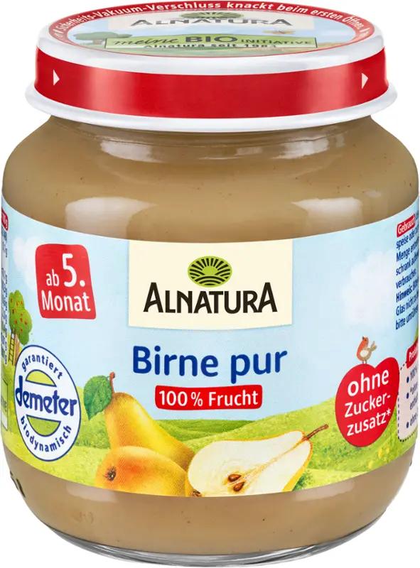 Alnatura BIO Ovocný příkrm hruška, 125 g
