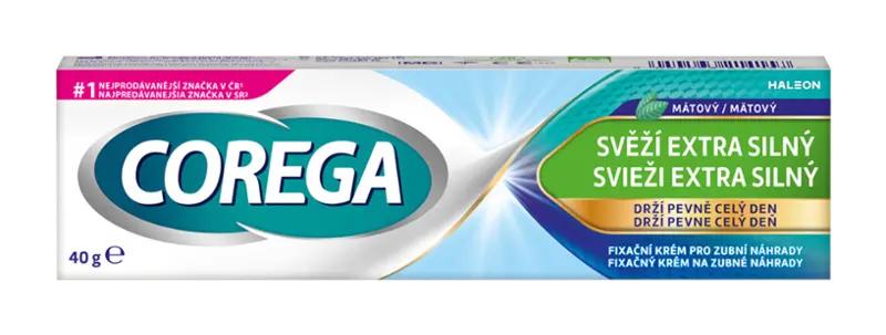Corega Svěží extra silný fixační krém, 40 g