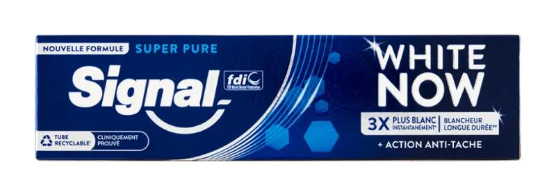 Signal Zubní pasta White Now Men Superpure, 75 ml