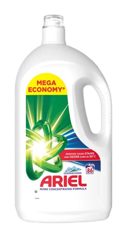 Ariel Prací gel Mountain Spring, 86 pd