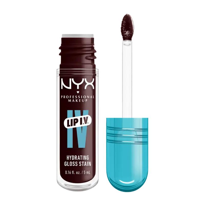 NYX Professional Makeup Lesk na rty Lip IV Hydrating Gloss Stain 15 Water 'Bout Wine?, 1 ks