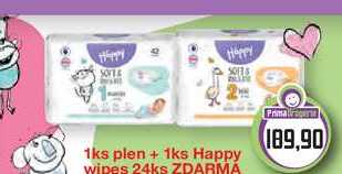 BELLA Happy dětské pleny Newborn 42ks/Mini 38ks 