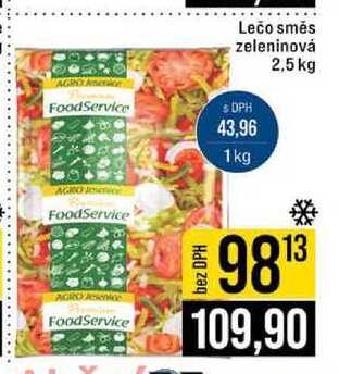 Lečo směs zeleninová 2,5 kg 