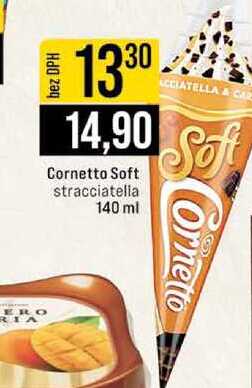 Cornetto Soft stracciatella 140 ml 