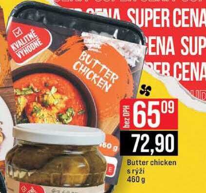 Butter chicken sryži 460 g  