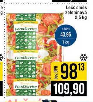 Lečo směs zeleninová 2,5 kg 