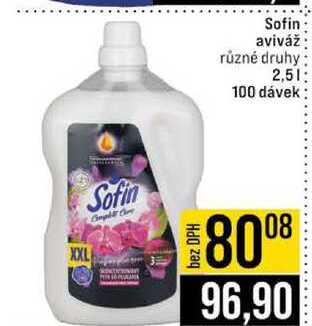 Sofin aviváž různé druhy 2,5l 100 dávek 