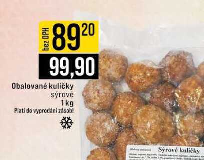 Obalované kuličky sýrové 1kg  