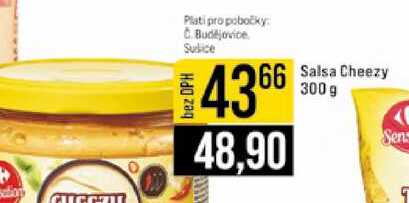 Salsa Cheezy 300g 
