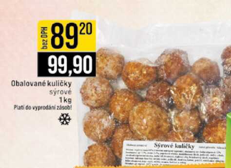 Obalované kuličky sýrové 1kg