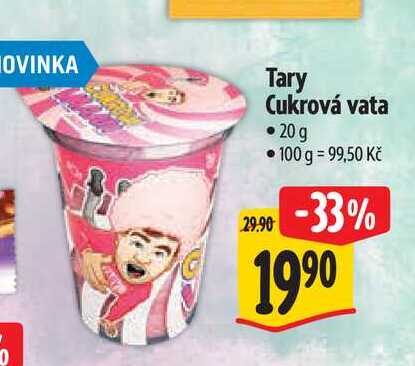   Tary Cukrová vata  20g 