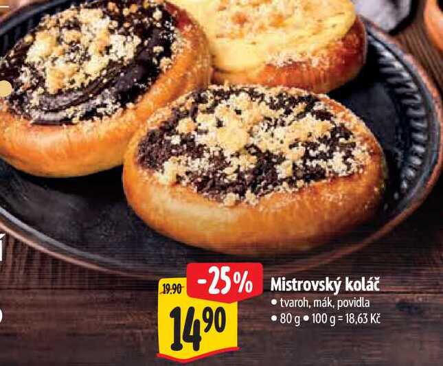 Mistrovský koláč  80 g