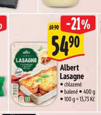 Albert Lasagne  400 g