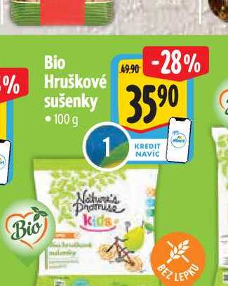 Bio  Hruškové sušenky 100 g 