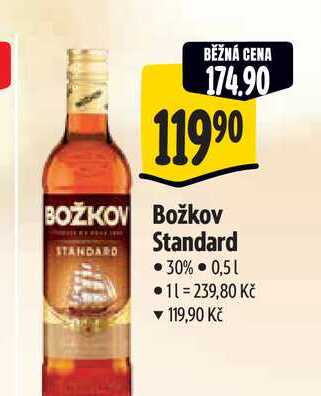   Božkov Standard 0,5 l