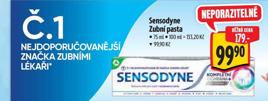   Sensodyne Zubní pasta 75 ml 
