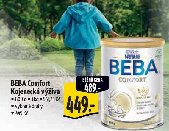 BEBA Comfort Kojenecká výživa 800 g 