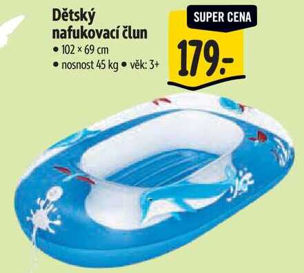 Dětský nafukovací člun 